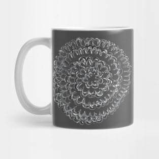 Monochromatic Puff Swirl Mug